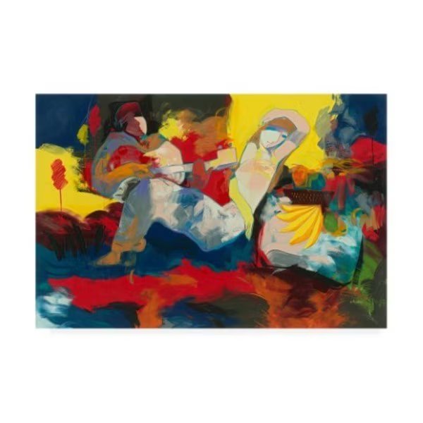 Jessica Acunda 'Dreams Guitar' Canvas Art, 12x19, Trademark Fine Art, Mfr#: MA01043-C1219GG